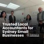 Local Accountants Near You Across Sydney | Bankstown to Cronulla Group of professional accountants at Trinity Accounting Practice in Beverly Hills, NSW, providing expert tax and business advisory services to local small businesses.