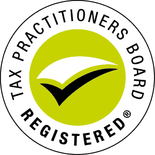 A green circular icon featuring a white checkmark and a stylized leaf, symbolizing reliable tax compliance and advisory services.