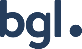Logo featuring the initials "bgl." in a modern, clean font representing Trinity Accounting Practice, an Australian firm based in Beverly Hills, NSW, offering tax, BAS, SMSF, and advisory services.
