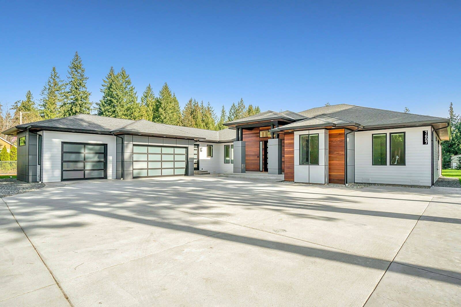Modern Australian family home, representing the main residence CGT exemption and the six-year rule